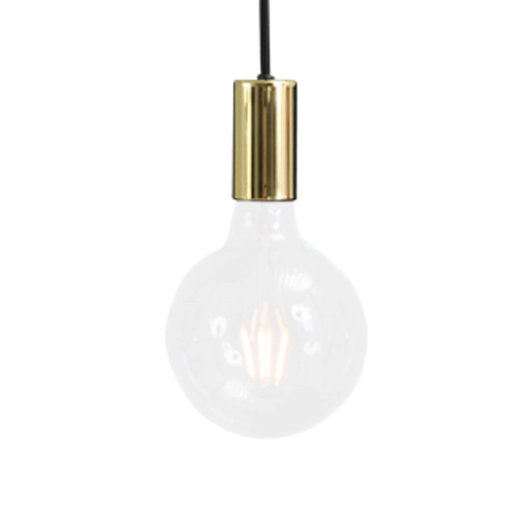 Pendelleuchte Concepto 3 Lichtschwarz mit gold Masterlight 8718121142371