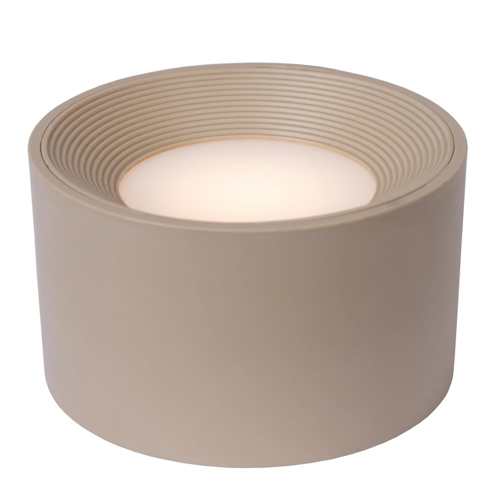 Wiederaufladbare Schreibtischlampe Jolan taupe Lucide 5411212461100