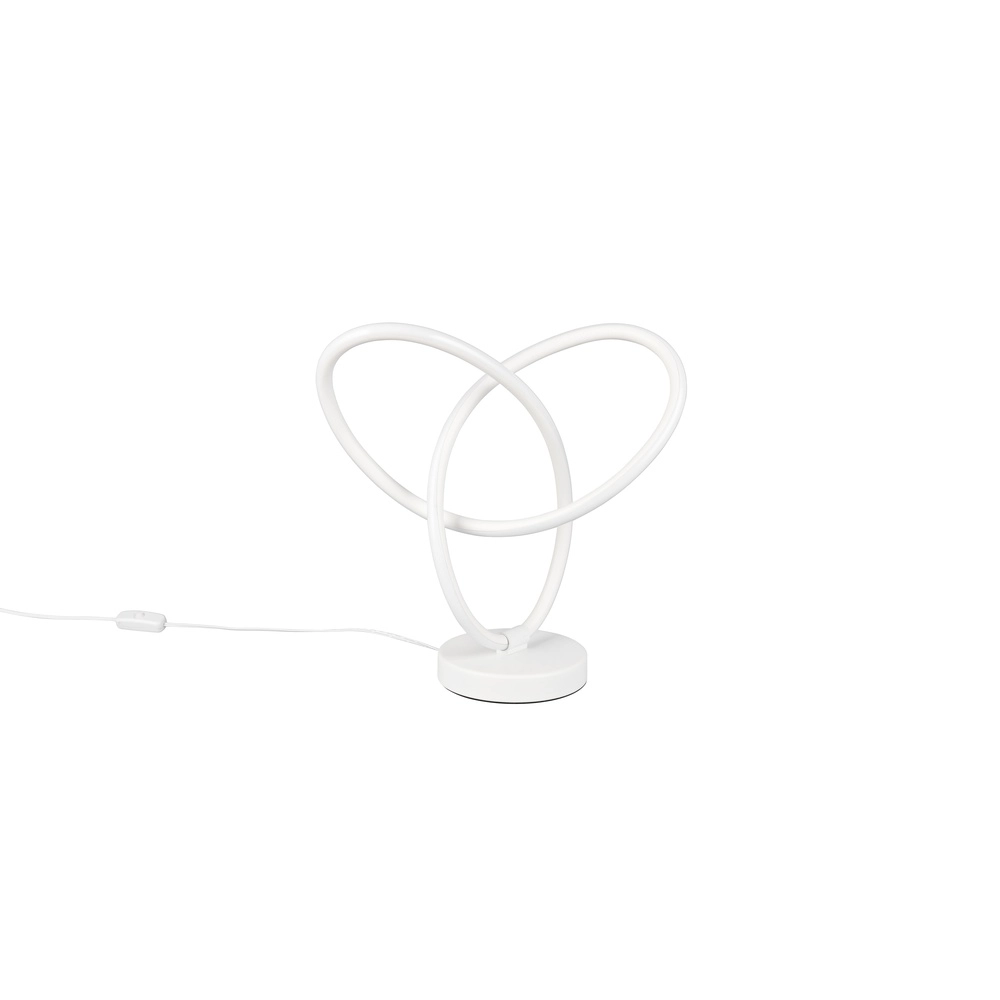 Tischlampe Lando Design Weiß Trio 4017807656503