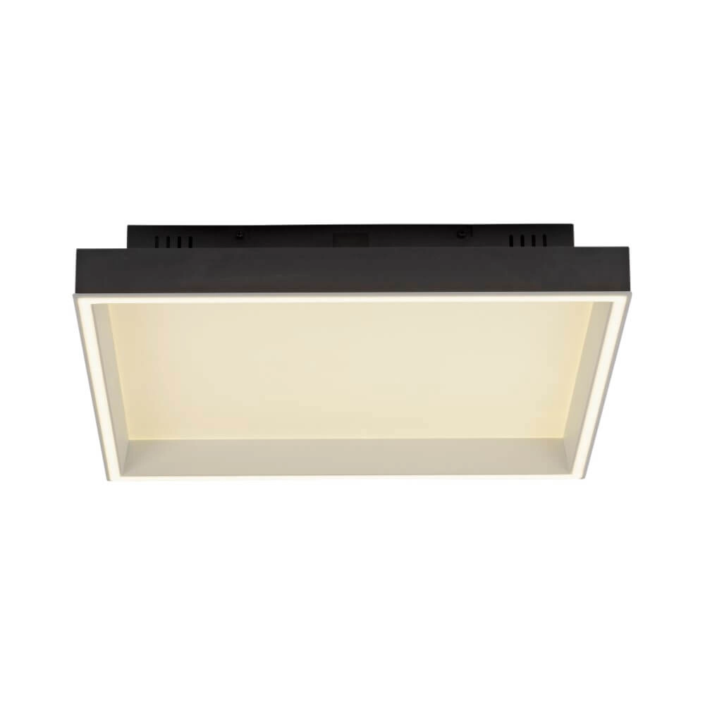 Schwarze Deckenleuchte Q-Magong Quadrat Paul Neuhaus 4012248384602