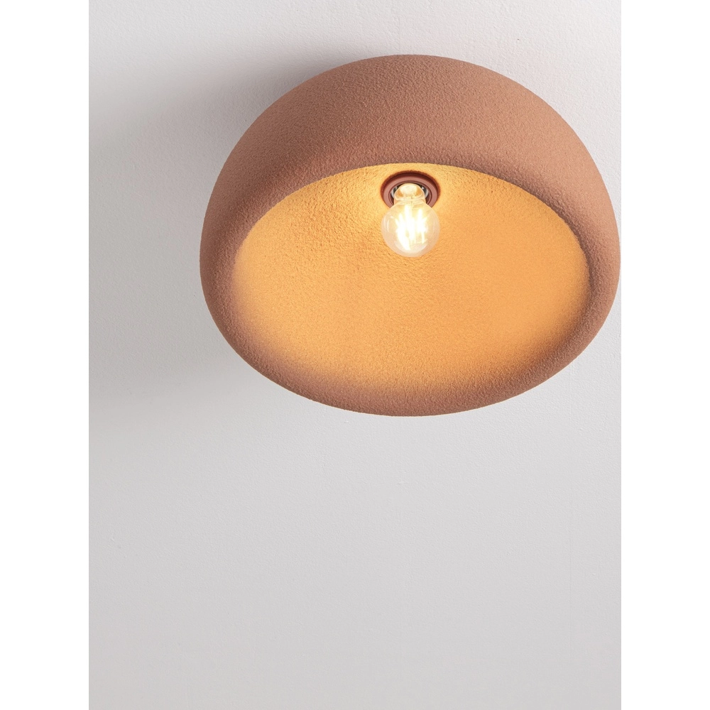 Moderne Deckenlampe Davo Terrakotta Ø 43 cm Lyora 5212017495709