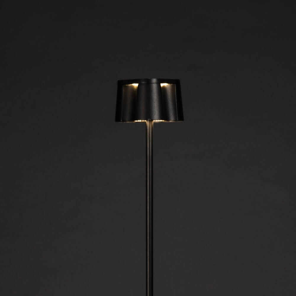 Schwarze Stehlampe Nice für draußen KonstSmide 7318307831757