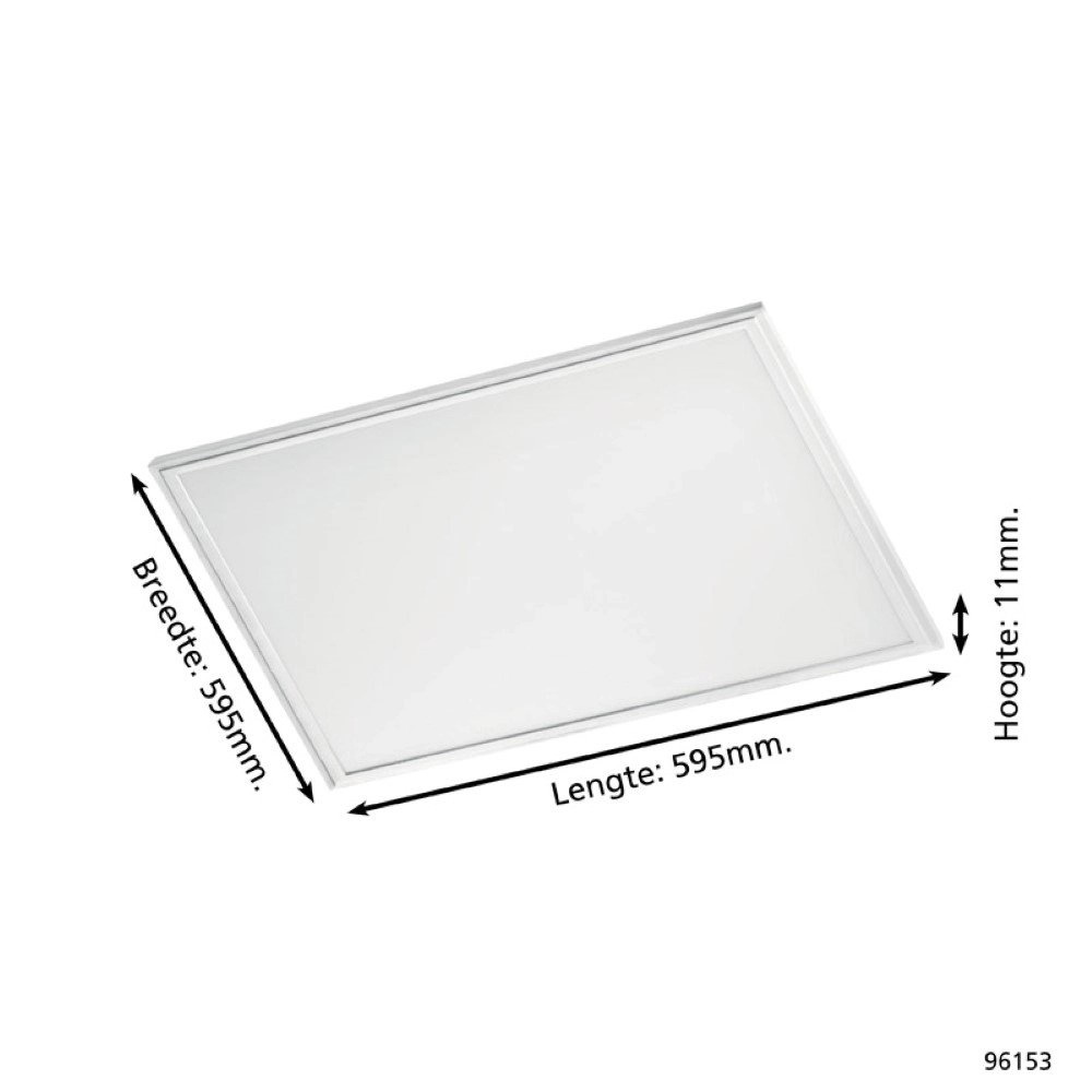 LED-Deckenlampe Salobrena 1 40W - 4000k 60 cm weiß Eglo 9002759961534