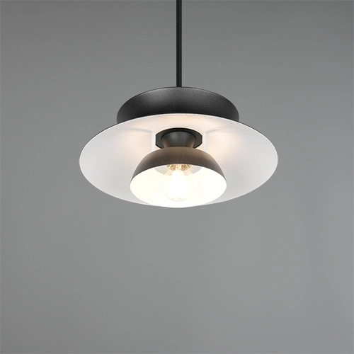 Pendellampendesign Amarila schwarz Ø 25 cm Trio 4017807682762