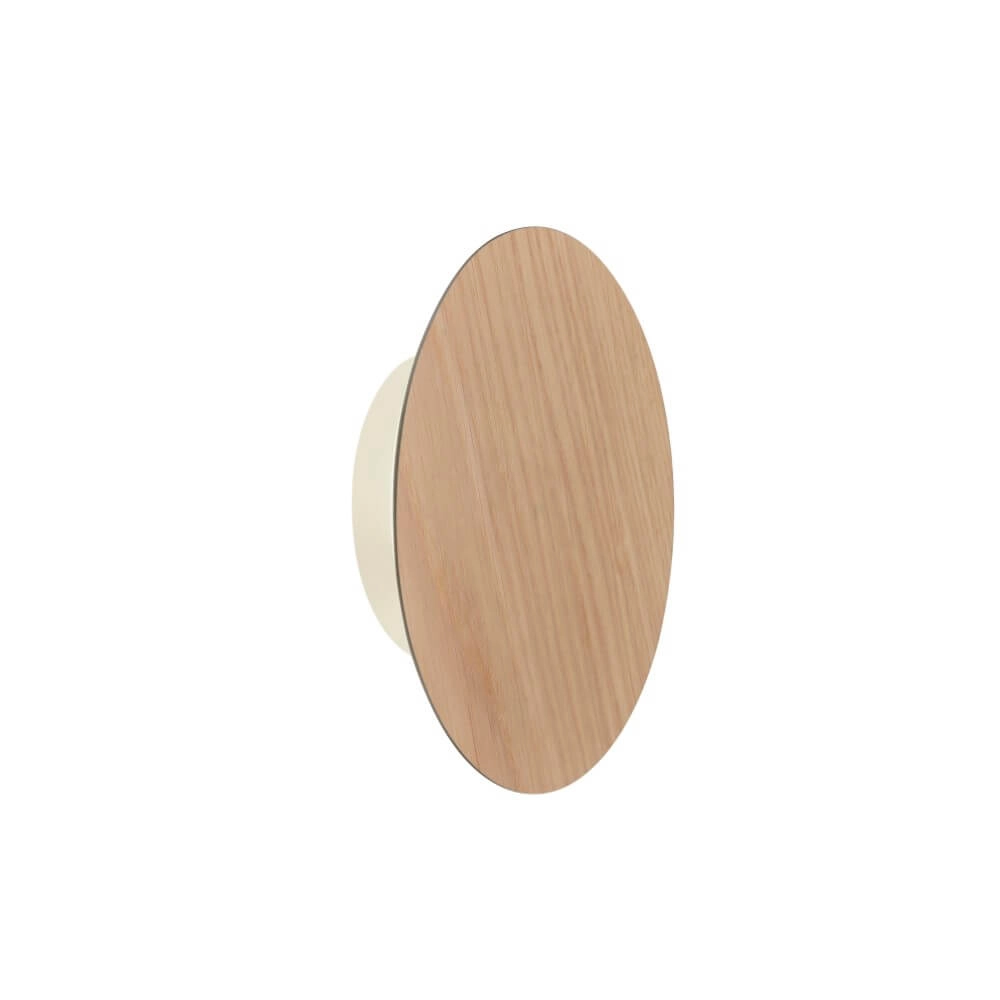 Design-Wandleuchte Akku Puntua Ø 18cm Holz Paul Neuhaus 4012248375785
