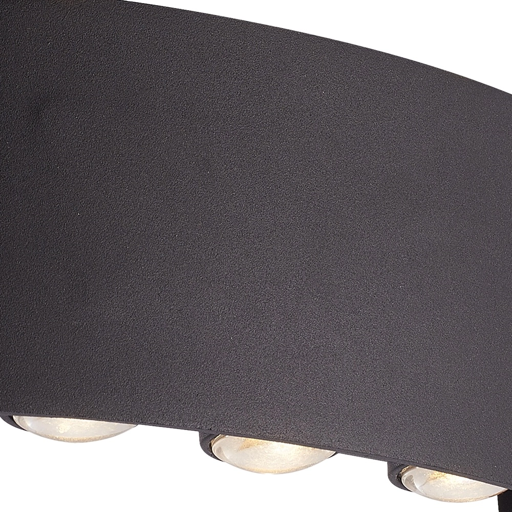 Wandleuchte Shadows M schwarz Searchlight 5053423283005