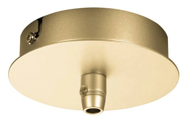 Fitu Single Rosette messing SLV 4024163223492