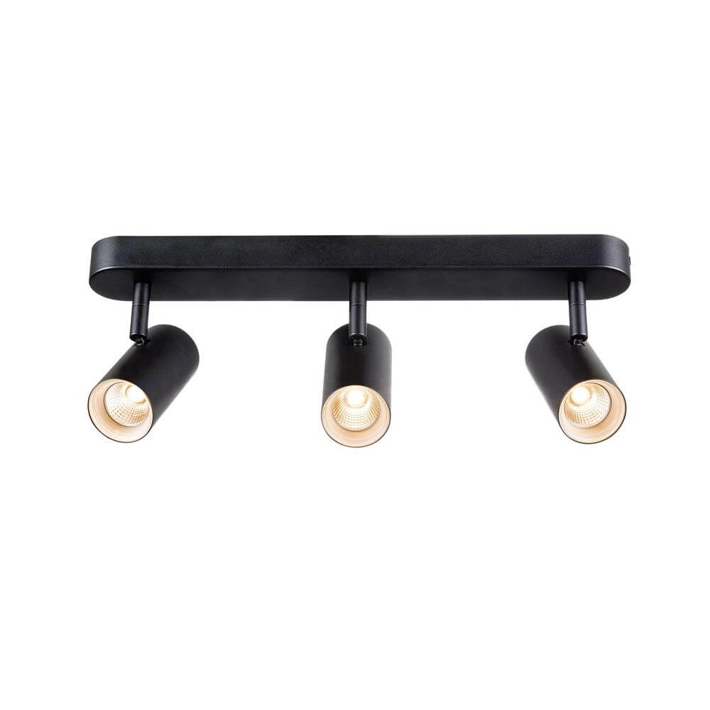 Aufputz-Spot Noblo Schwarz 3-flammig verstellbar SLV 4024163300421