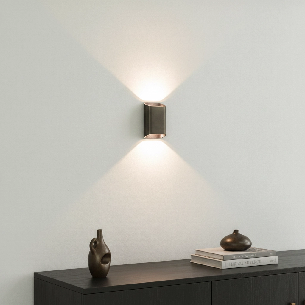 Wandlampe Diaz S Dark Bronze
