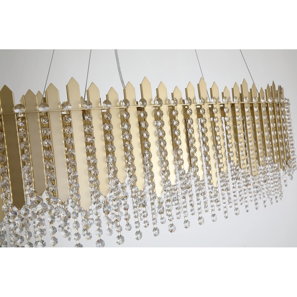 Pendelleuchte Spear Goldenes Oval Searchlight 5053423304205