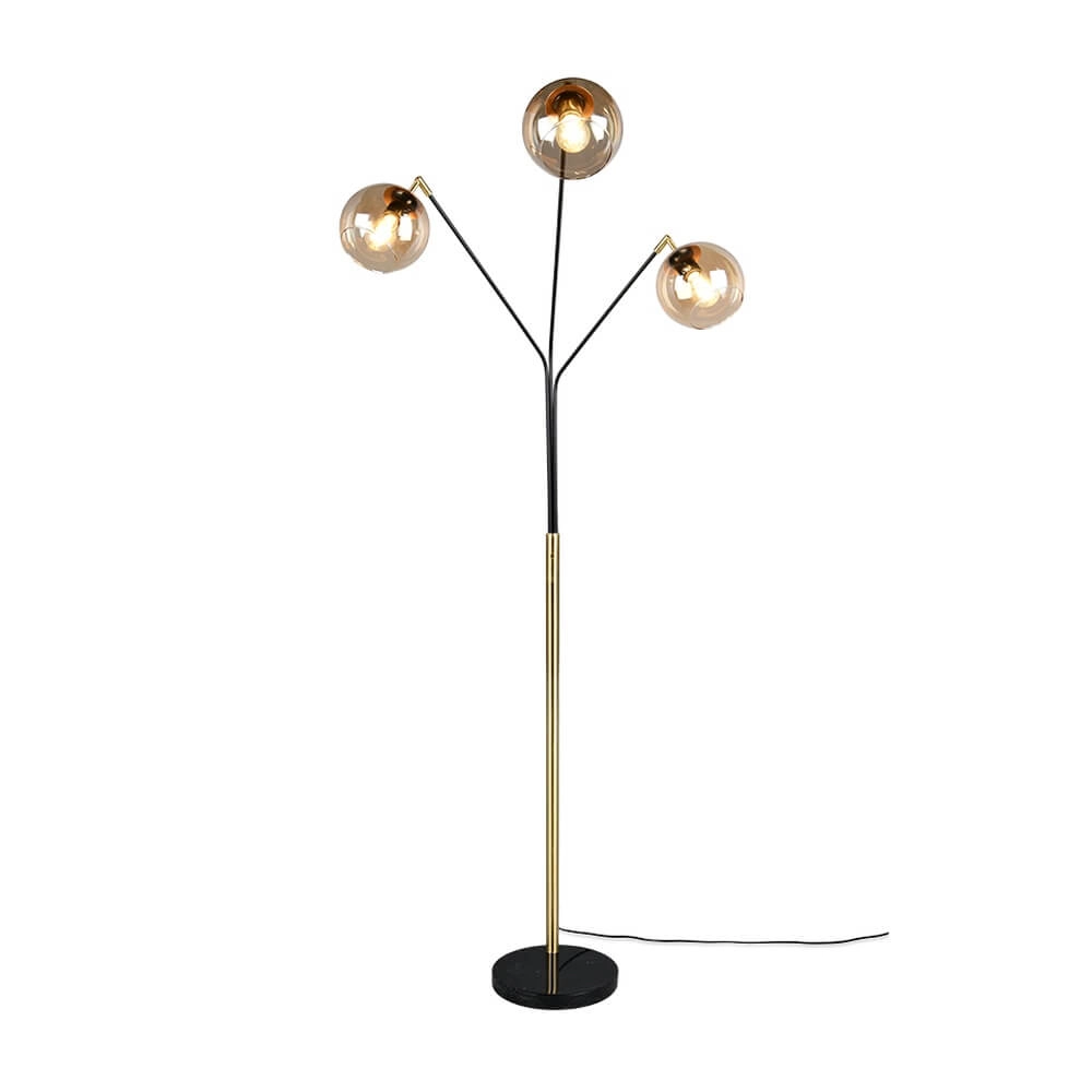 Design-Stehleuchte Paxton schwarz Trio 4017807641233
