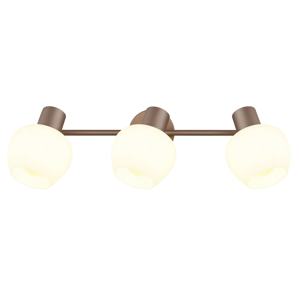 Deckenlampe Eileen 3-hell Kaffeebraun Globo 9007371592562