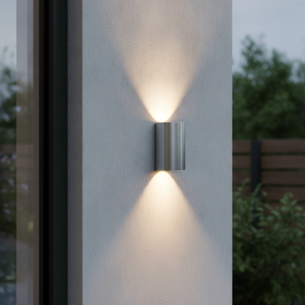 LED Wandscheinwerfer Brody 7cm - Alu