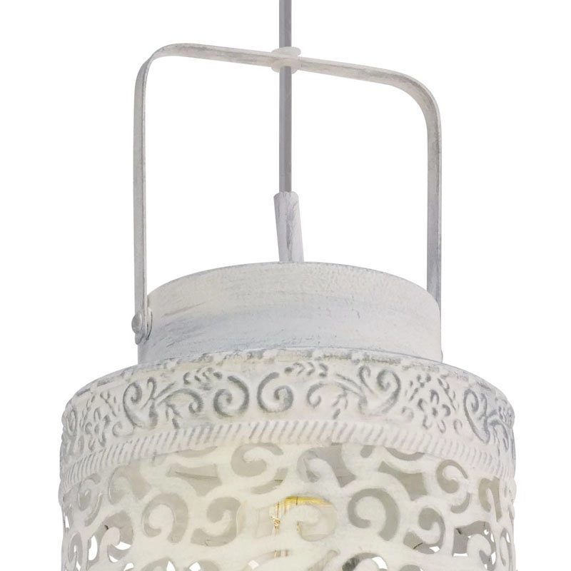 Pendelleuchte Vintage Round Antike weiß Eglo 9002759492052