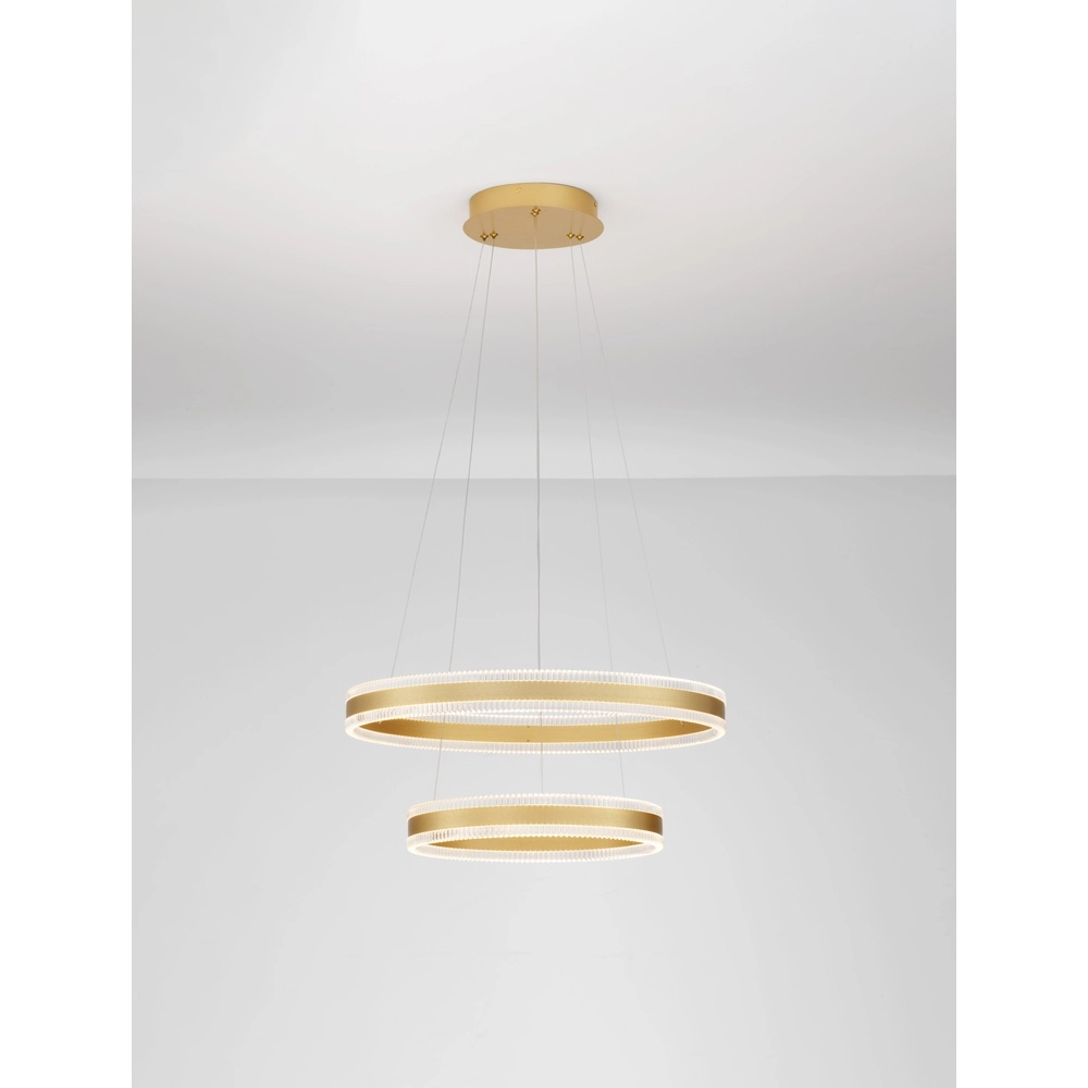 Design-Pendelleuchte Alaro Gold-Doppelzimmer Lyora 5212017459626
