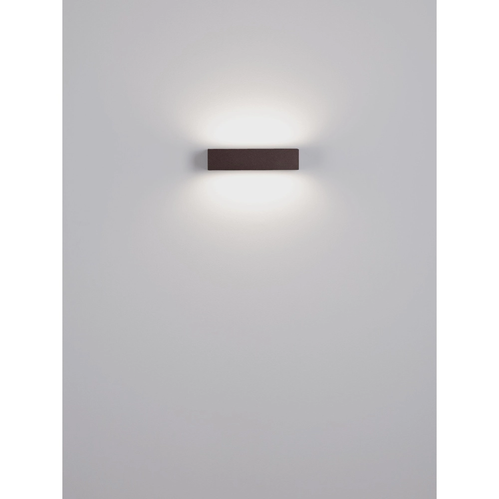 Elegante Wandlampe Lane rostbraun 22 cm – 21 W Lyora 5212017496812