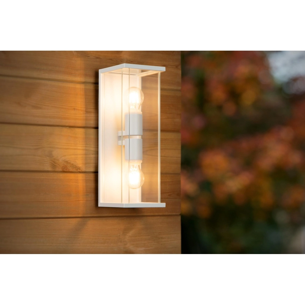Elegante Wandlampe Claire Doppelweiß Lucide 5411212272355
