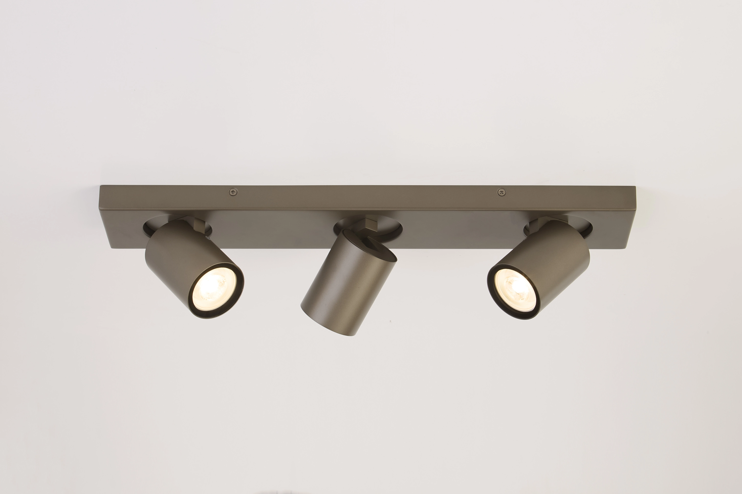 Deckenlampe Selene 3 Rechteckige Bronze Lyora 5053423314457