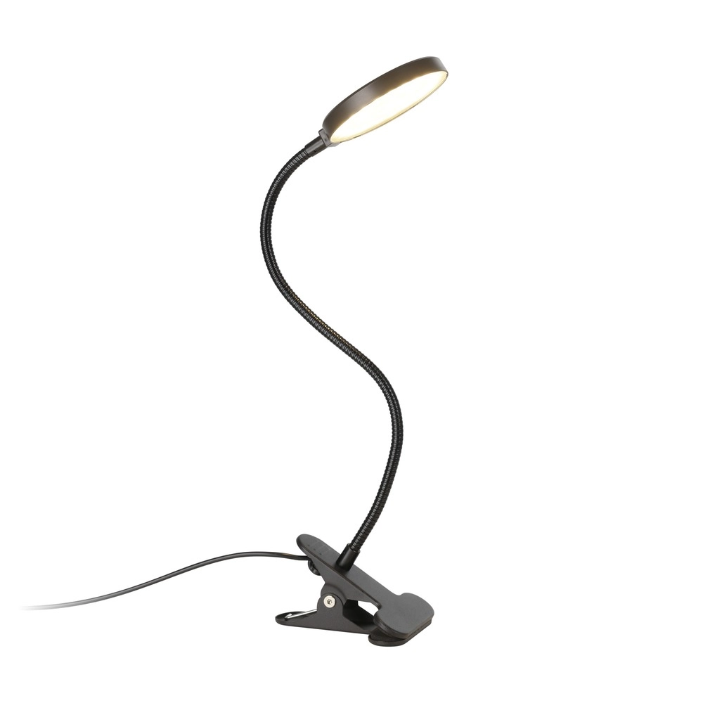 Klemmlampe Casetto Schwarz