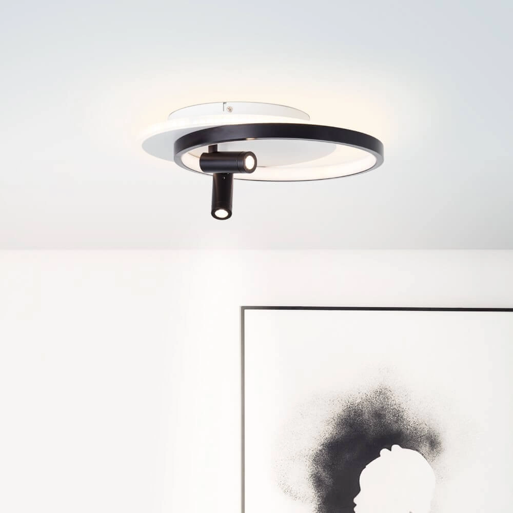 LED-Deckenleuchte Eunomia mit 2 Strahlern Brilliant 4004353409684