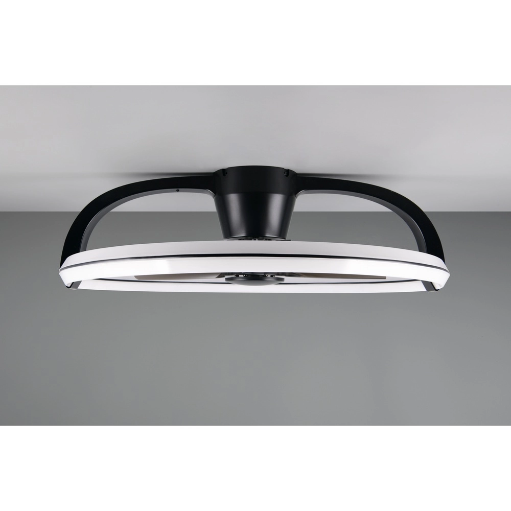 Smarthome-Lüfter Stockholm schwarze Ø 73,5 Tuya Trio 4017807693133