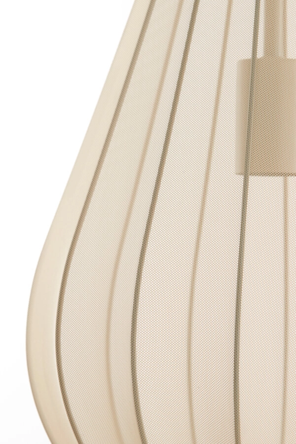 Japandi Pendelleuchte Itela 3-hell creme 80cm Light & Living 8717807702779