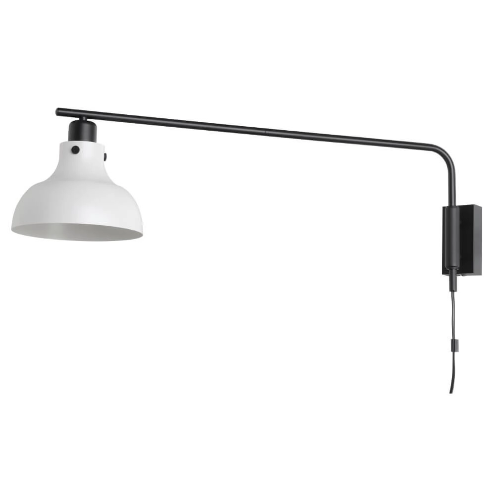Graue Wandlampe Matlock mit Schwarz Eglo 9002759438432