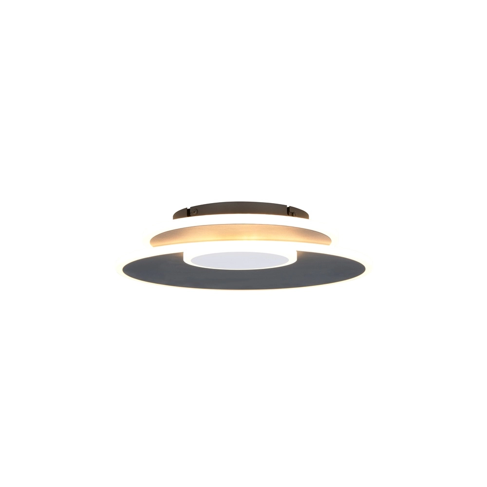 Runde Deckenlampe Serea Schwarz Trio 4017807703818