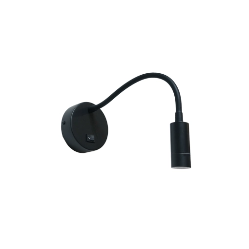 Schwarze Wandlampe Flexi-C Flexibel einstellbar Artdelight 8719831734696