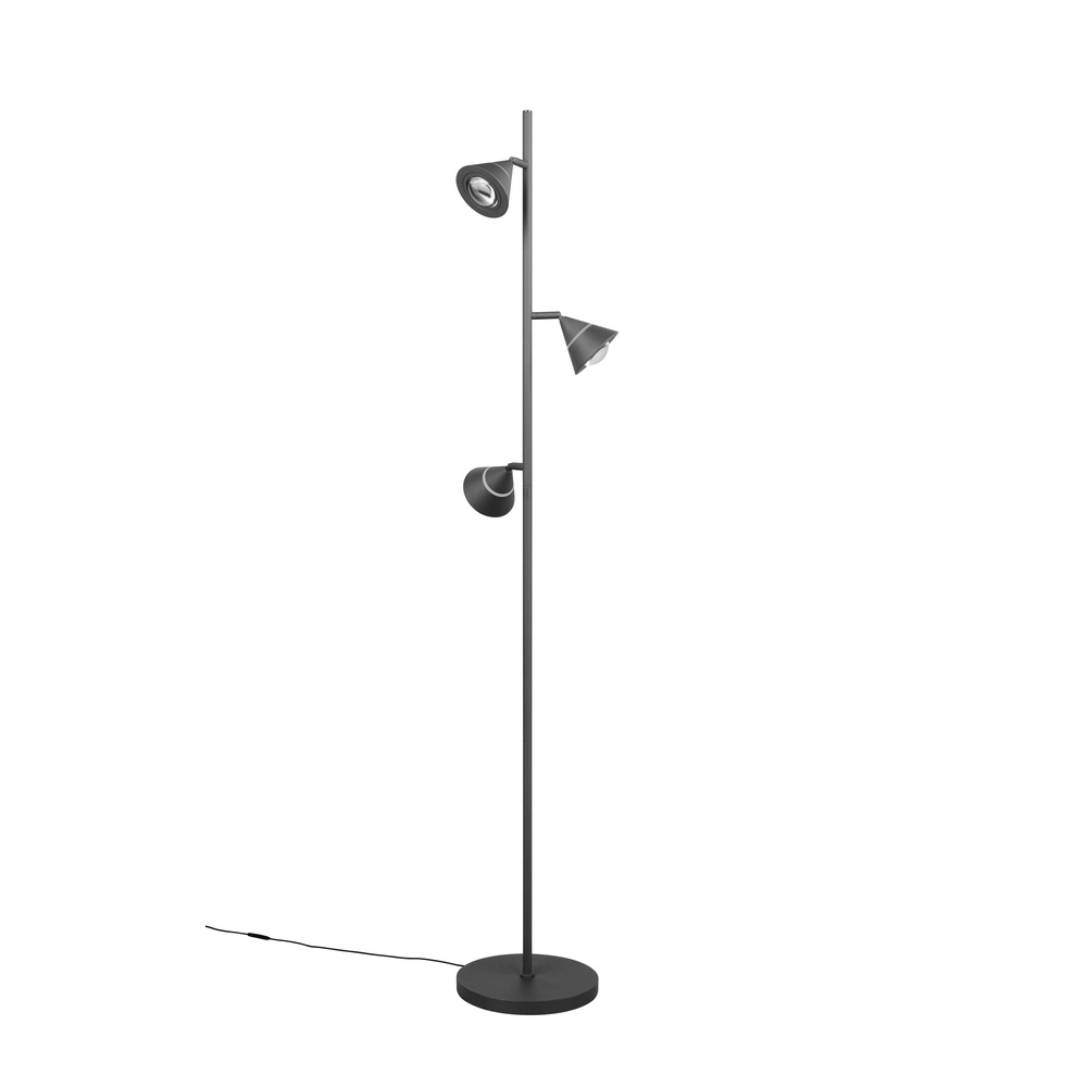 Stehlampe Romeo schwarz Trio 4017807675399