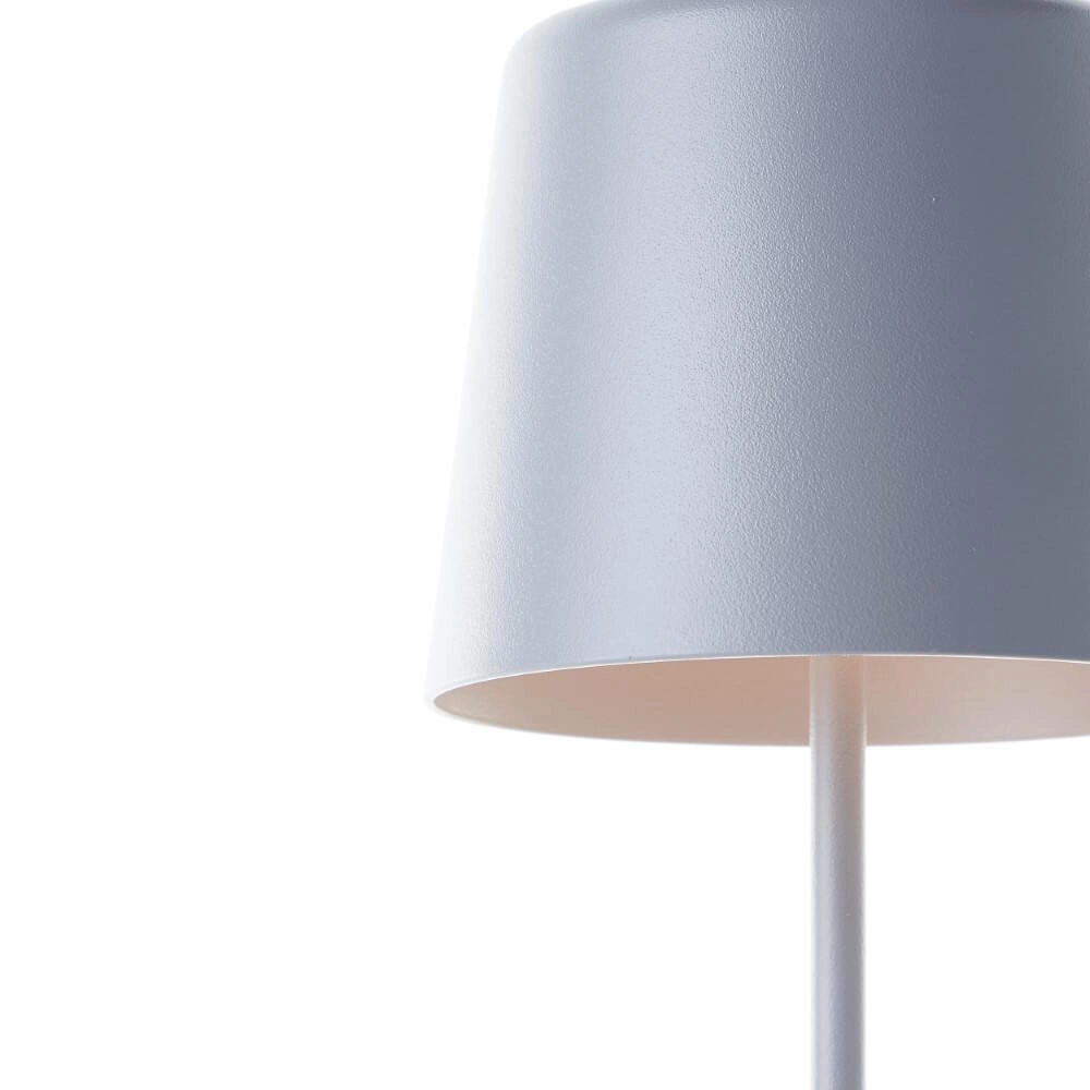 Tischlampe Kaami grau Brilliant 4004353428234