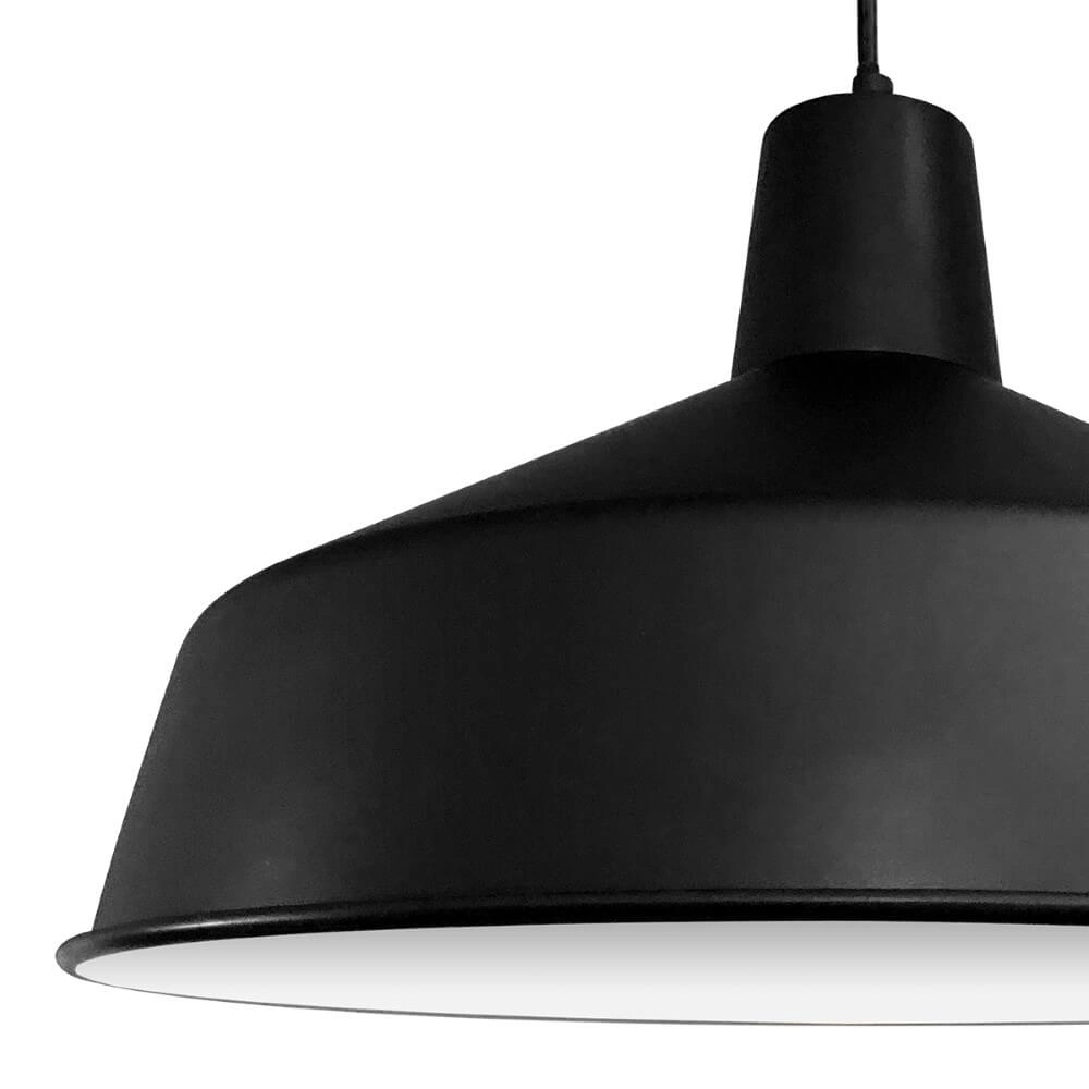 Ländliche Hängelampe Blackmoon Ø 40cm Steinhauer 8712746131000
