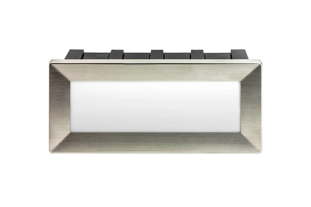 Edelstahl-Wandlampe Brick Lyora 5055788232544