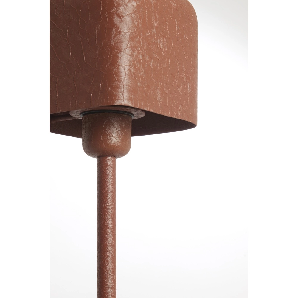 Nachttischlampe Elenie 13x13 cm – matt dunkelorange Light & Living 8717807818692