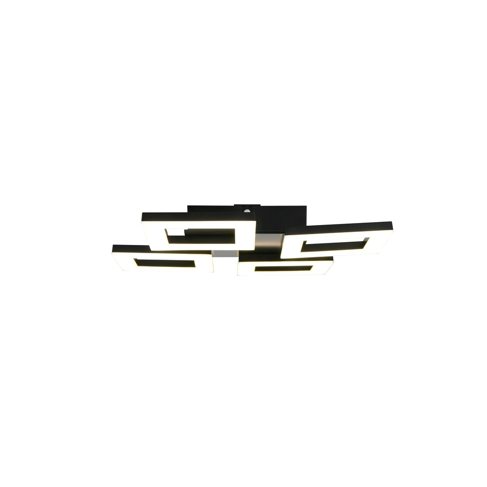 Design-Deckenlampe Cemi Schwarzes Quadrat Trio 4017807704334