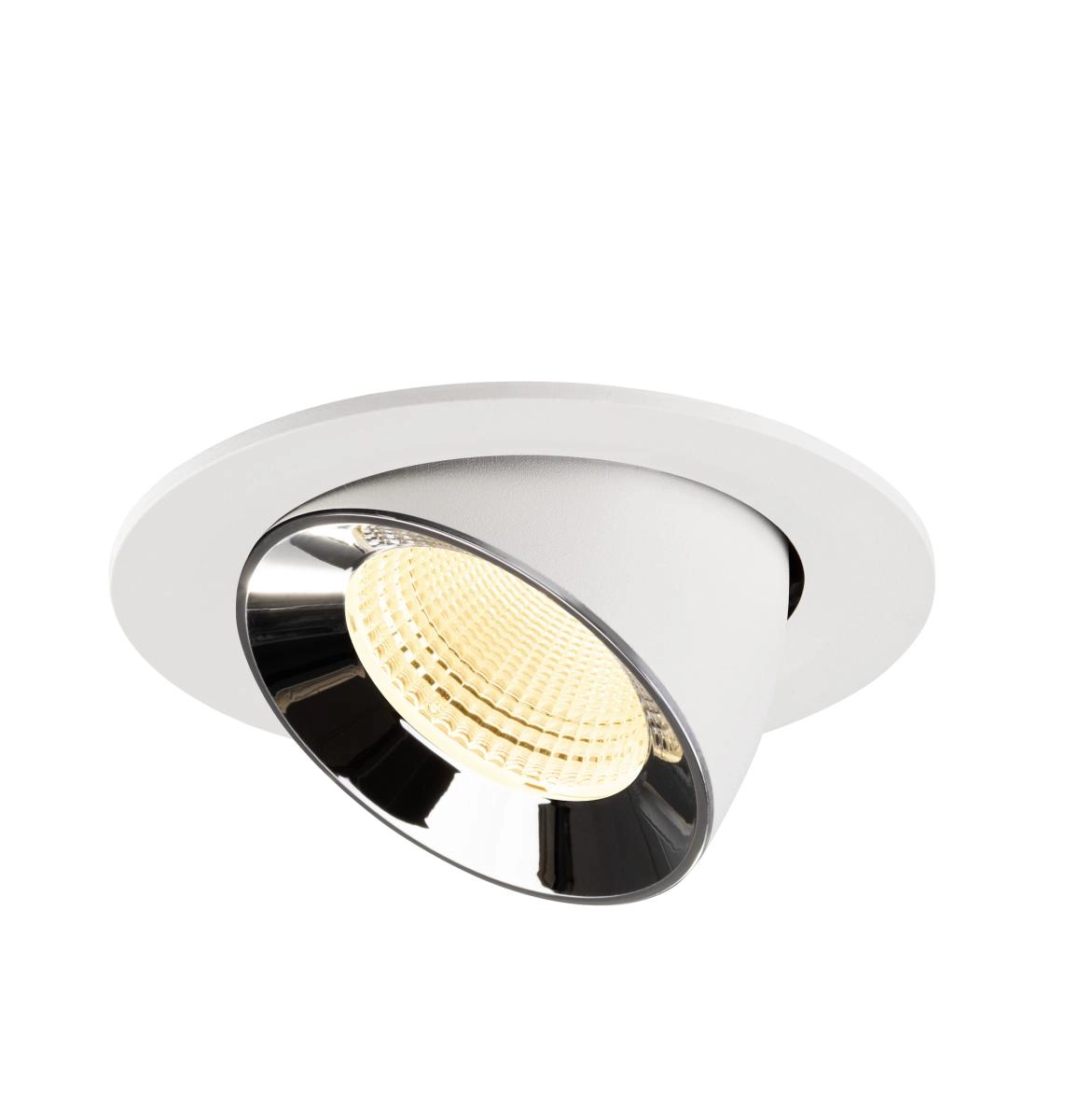 Einbau-Strahler Numinos Gimble L weiß/chrom 3000K - 55gr SLV 4024163310161