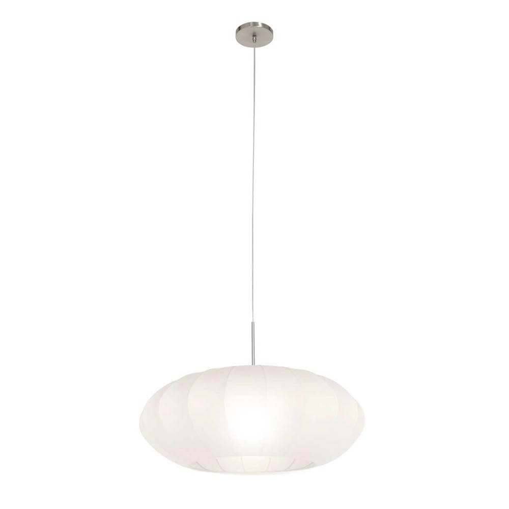 Pendelleuchte Sparkled Light Metall mit weißem Schirm Steinhauer 8712746173130