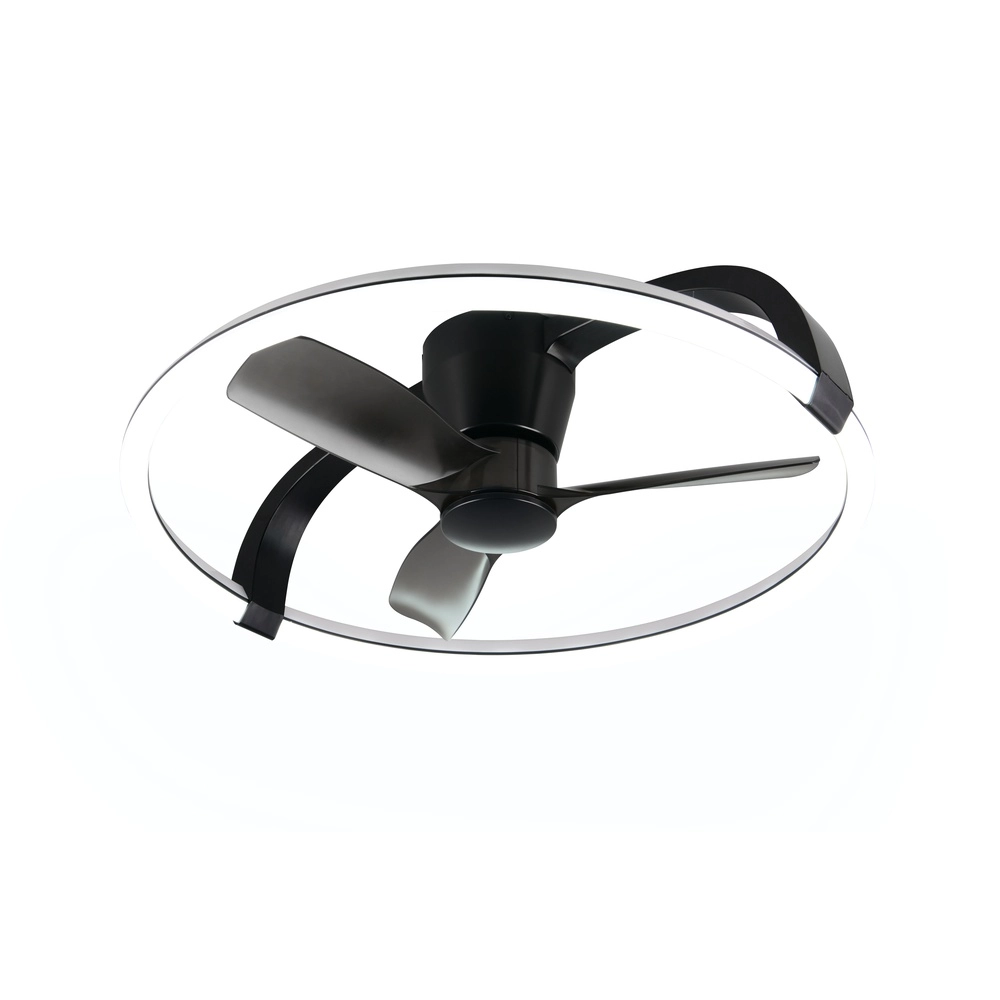 Smarthome-Lüfter Stockholm schwarze Ø 73,5 Tuya Trio 4017807693133