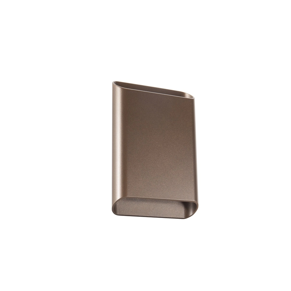 Moderne Wandlampe Alex Hoch und runter Braun