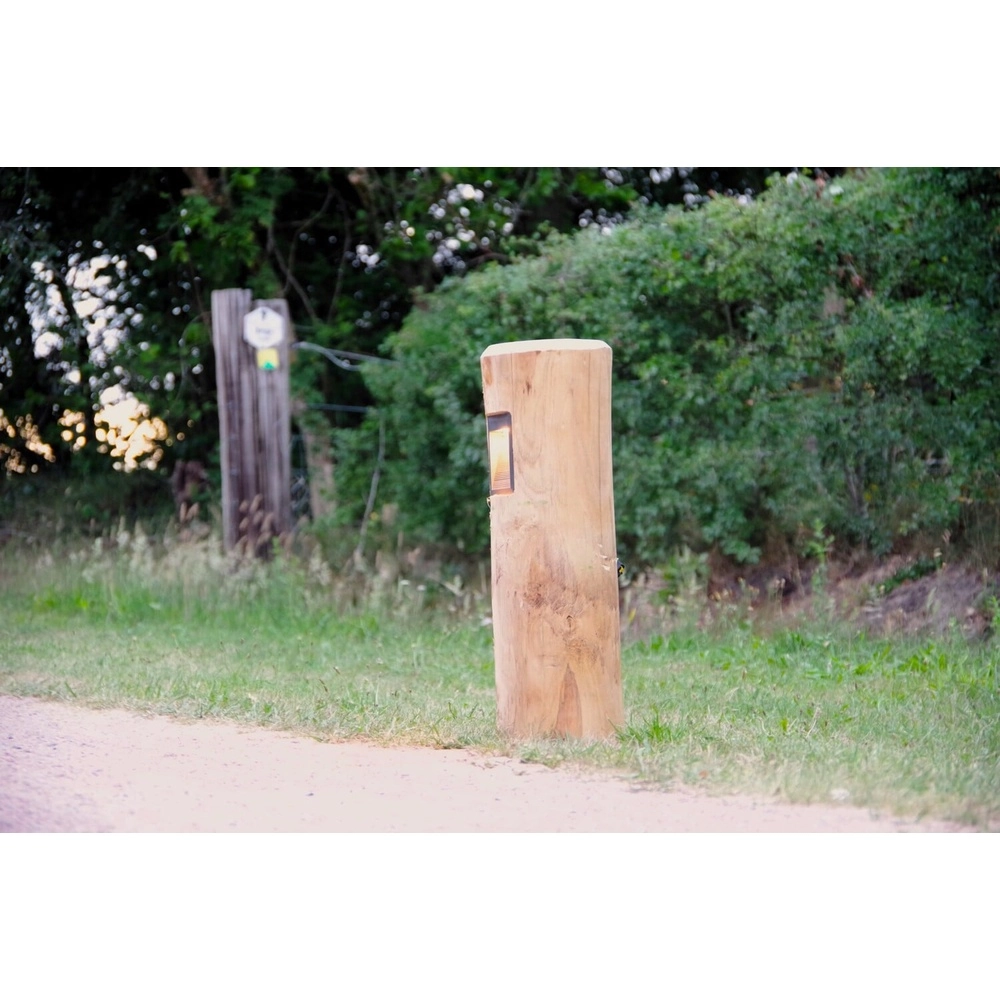 Holzwegbeleuchtung Piatto Kastanie – 65 cm – 2700.000 km Timberlab 8716803514027