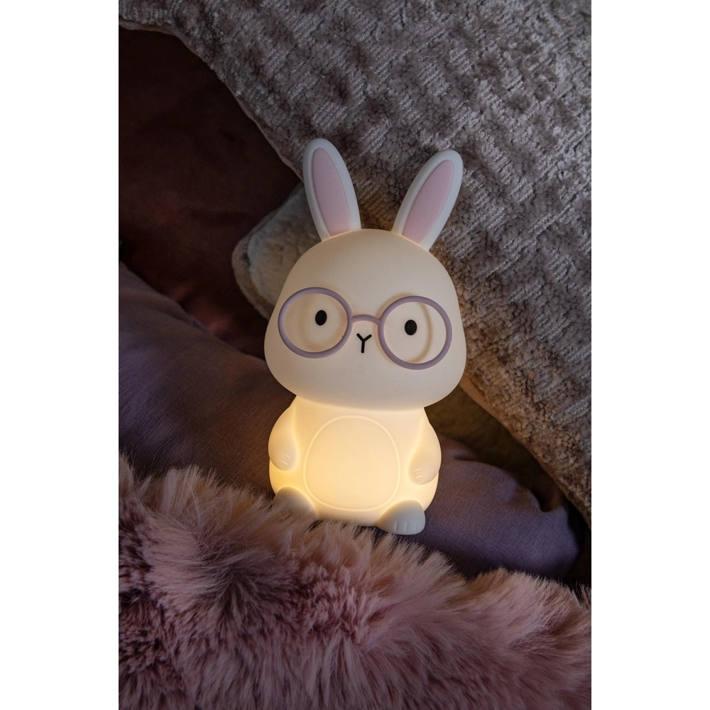 Nachtlicht im Kinderzimmer Pincha Rabbit Bunny Lucide 5411212541376
