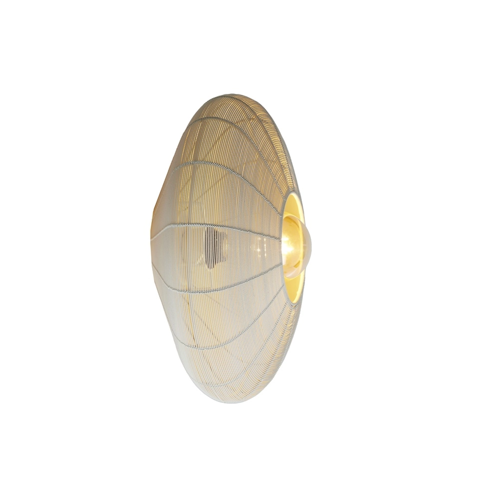 Metalldeckenlampe Bahoto Ø 40cm – matte Creme Light & Living 8717807706012