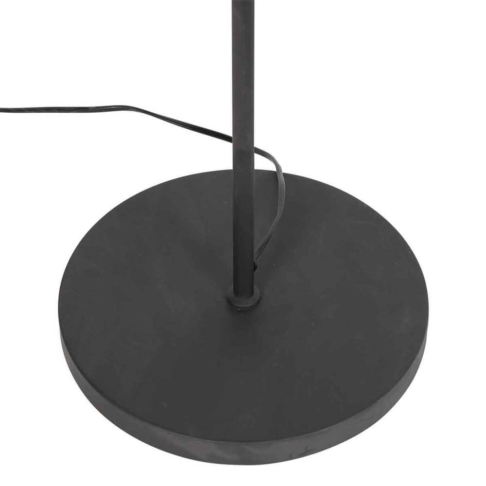 Stehlampe Prato schwarz mit gold Steinhauer 8712746176407