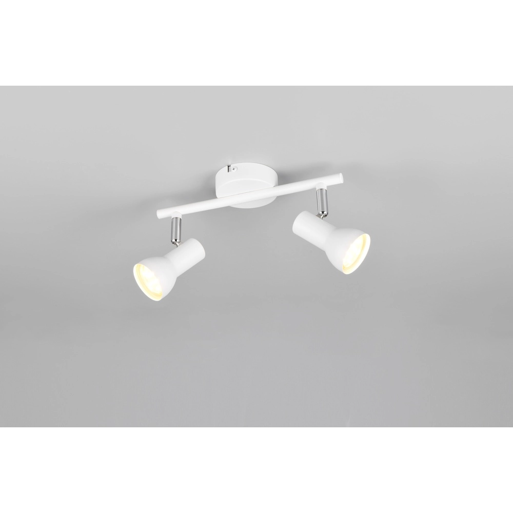 Deckenlampe Cantar weiß 2-flammig Trio 4017807615890