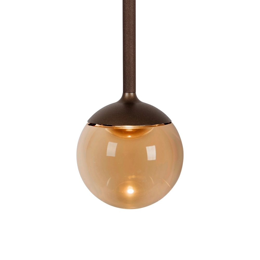 Pendellampe Calina nur mit Amber Ball Premium by Lucide 5411212242044
