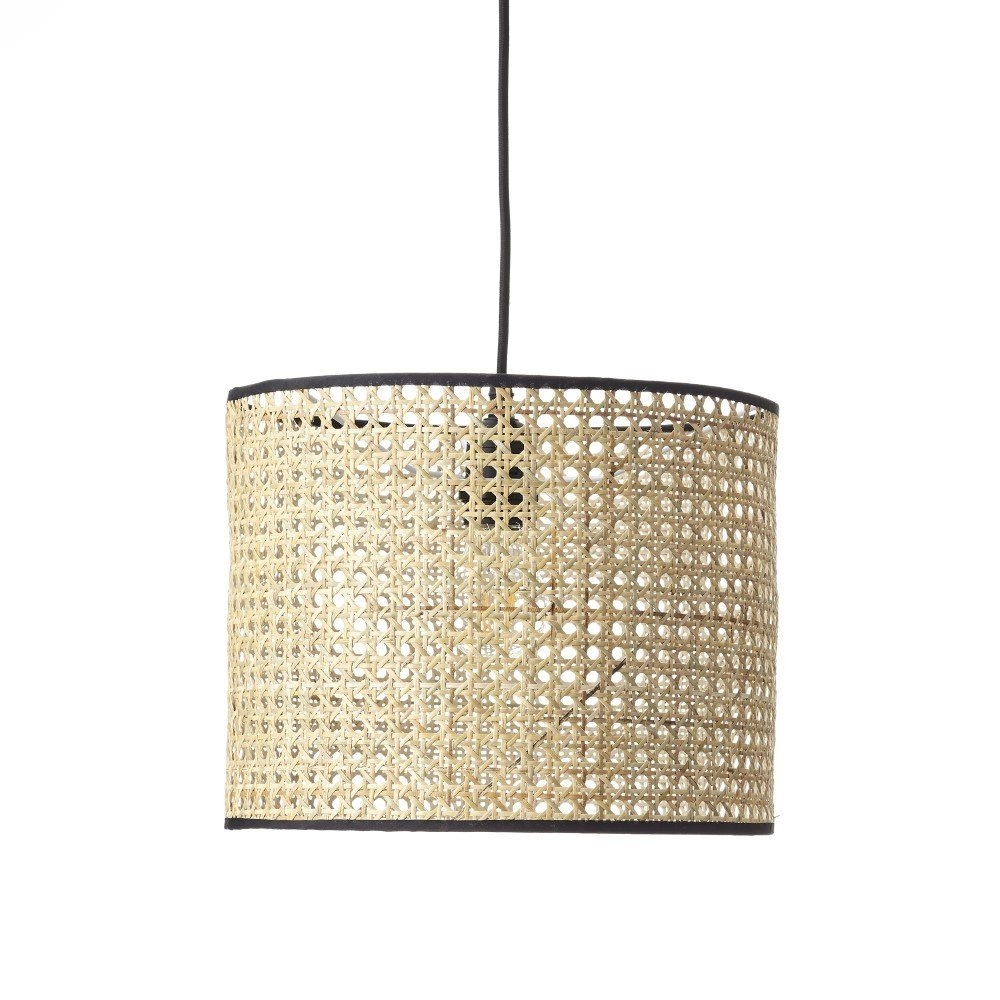 Rattan Hängelampe Wiley Ø 30cm Brilliant 4004353351662