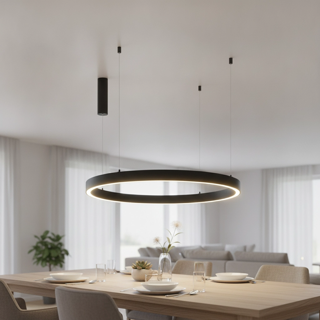 Design-Pendelleuchte Sting schwarz Ø 100cm