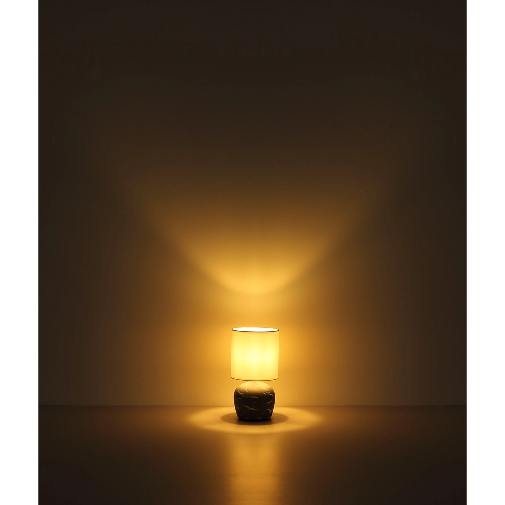Design-Tischlampe Marble Grau Globo 9007371506064