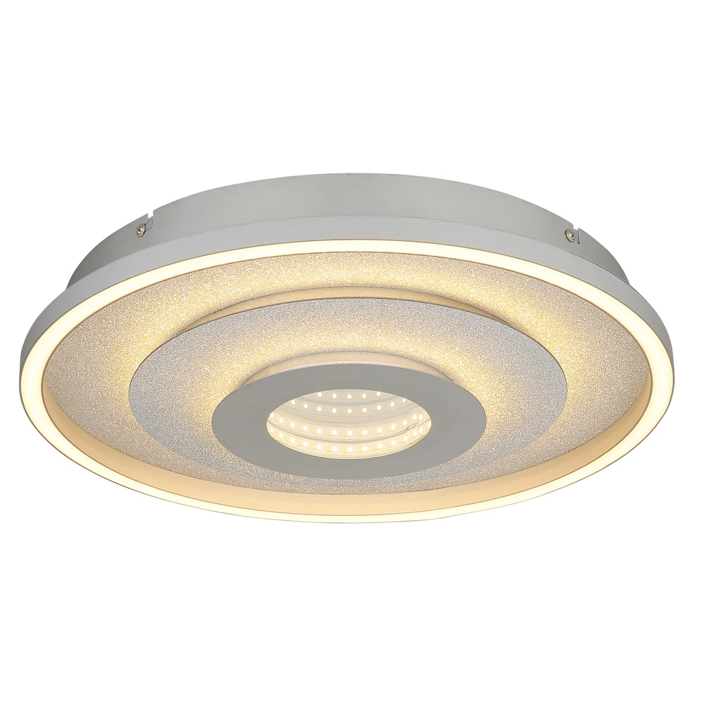 Design-Deckenlampe Miles Silbergrau Globo 9007371586721