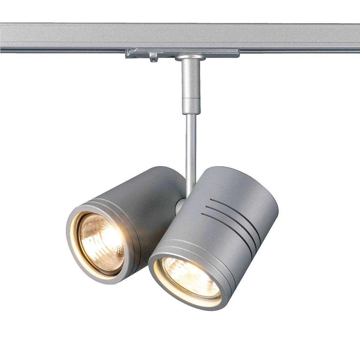 Schienenspot doppelt Bima 2 1-phasig grau